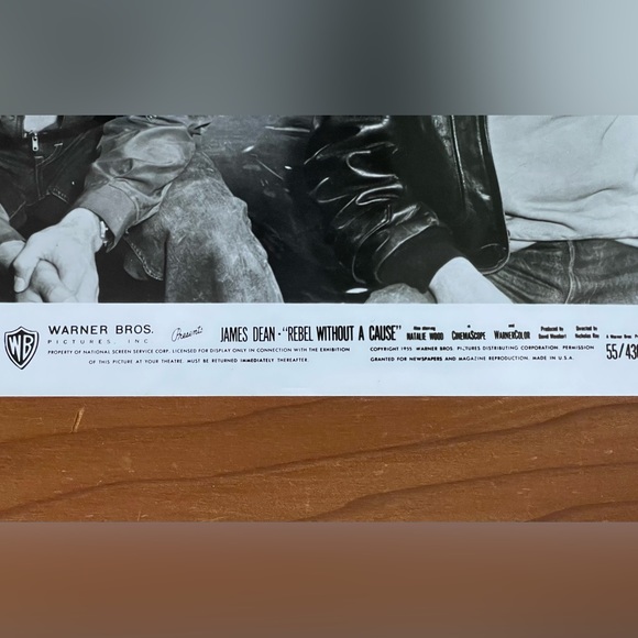 James Dean And Corey Allen In Rebel Without A Cause 1955 VINTAGE Photo 8x10” - Picture 3 of 5